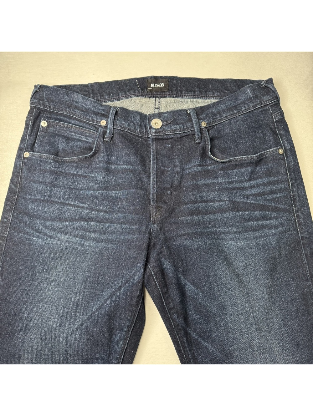 Hudson Mens 34 Clifton 5 Pocket Bootcut Jeans